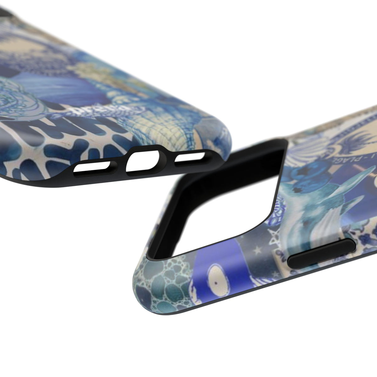 Blue Night Collage Phone Case