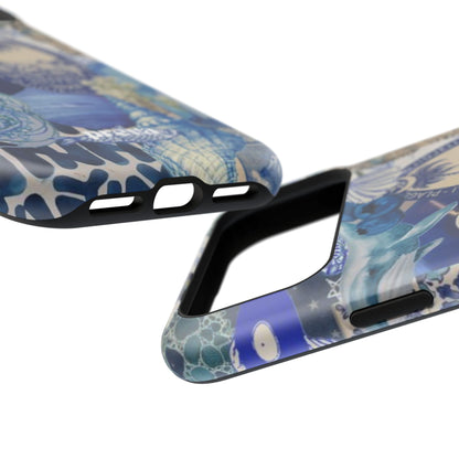 Blue Night Collage Phone Case