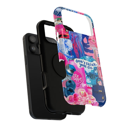 Vibrant Galaxy Collage Phone Case