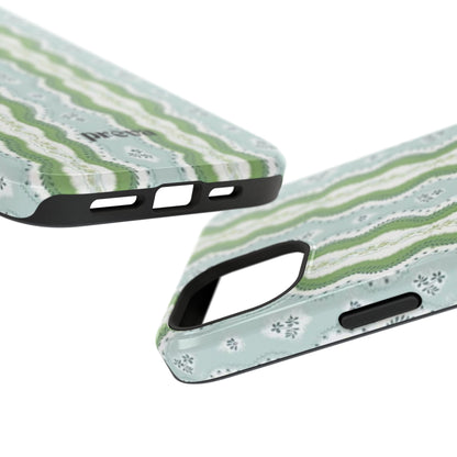 Green Waves Phone Case