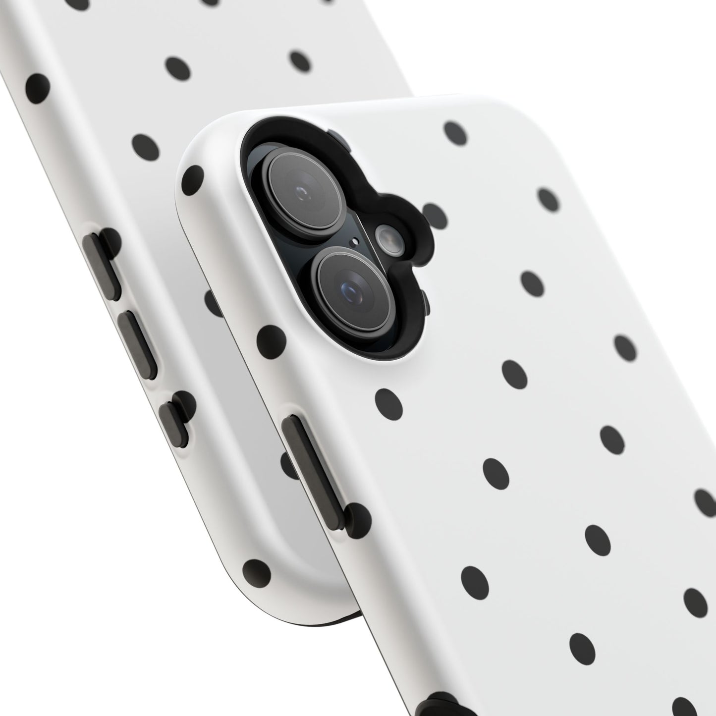 B&W polka dots Phone Case