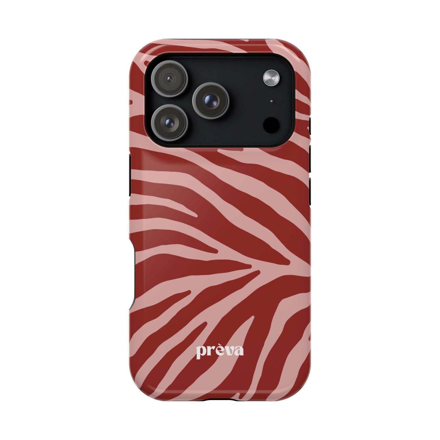 Red Zebra Phone Case