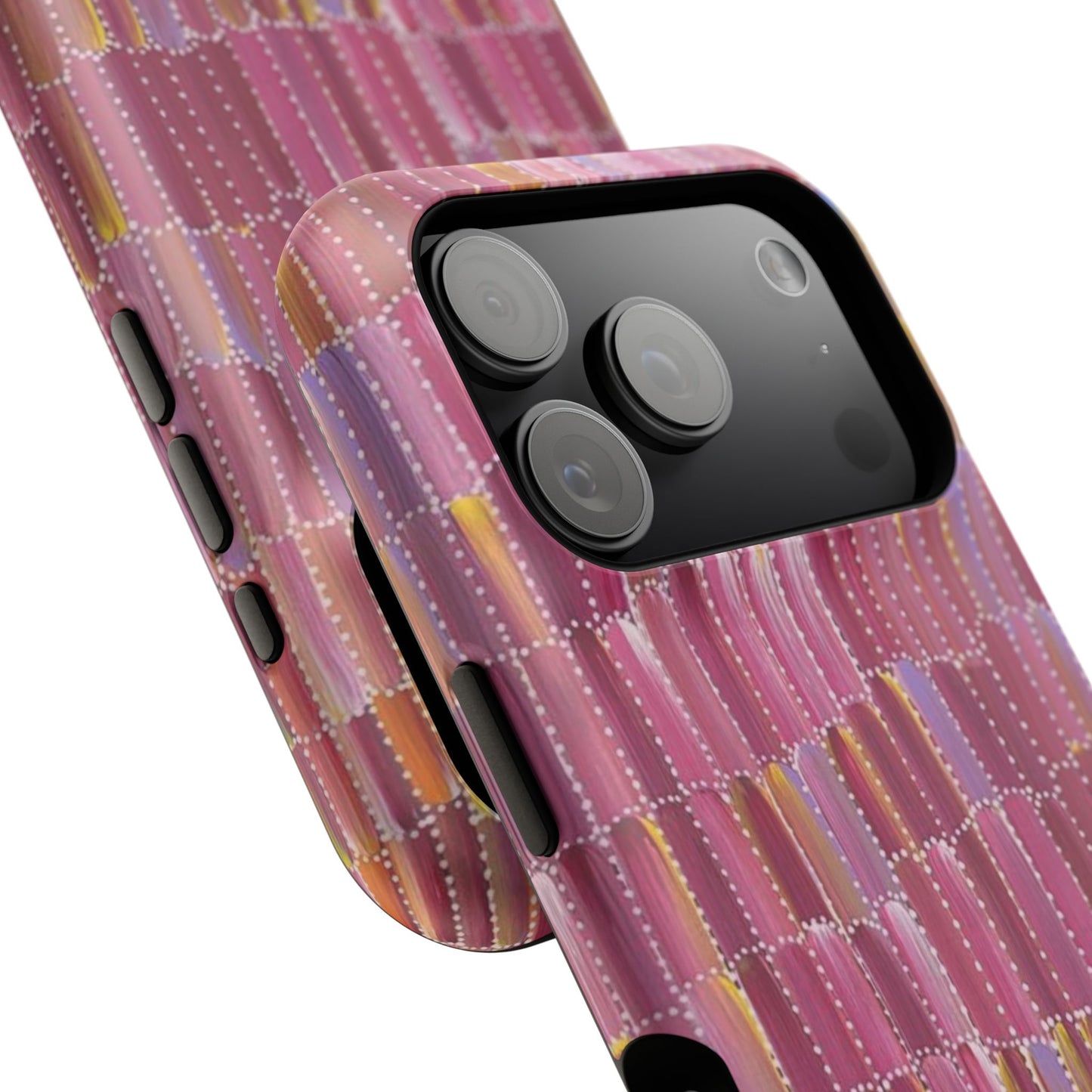Pink Brushstroke Phone Case