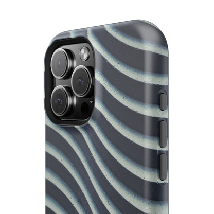 Navy Waves Phone Case