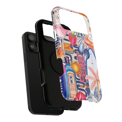 Tropical Beach Collage Phone Case