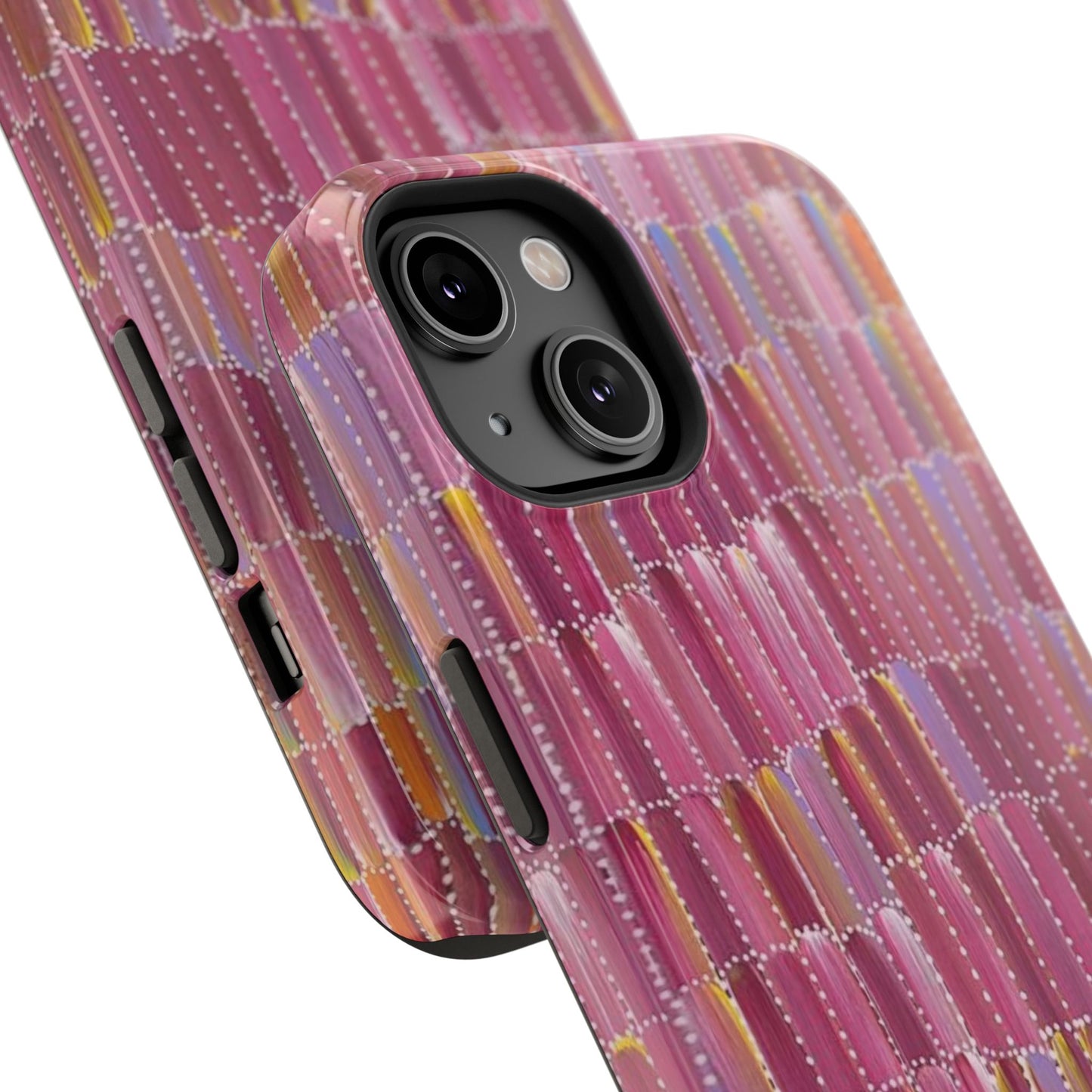Pink Brushstroke Phone Case