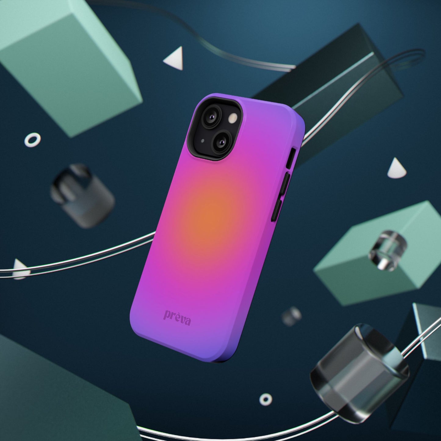 Purple Aura Phone Case