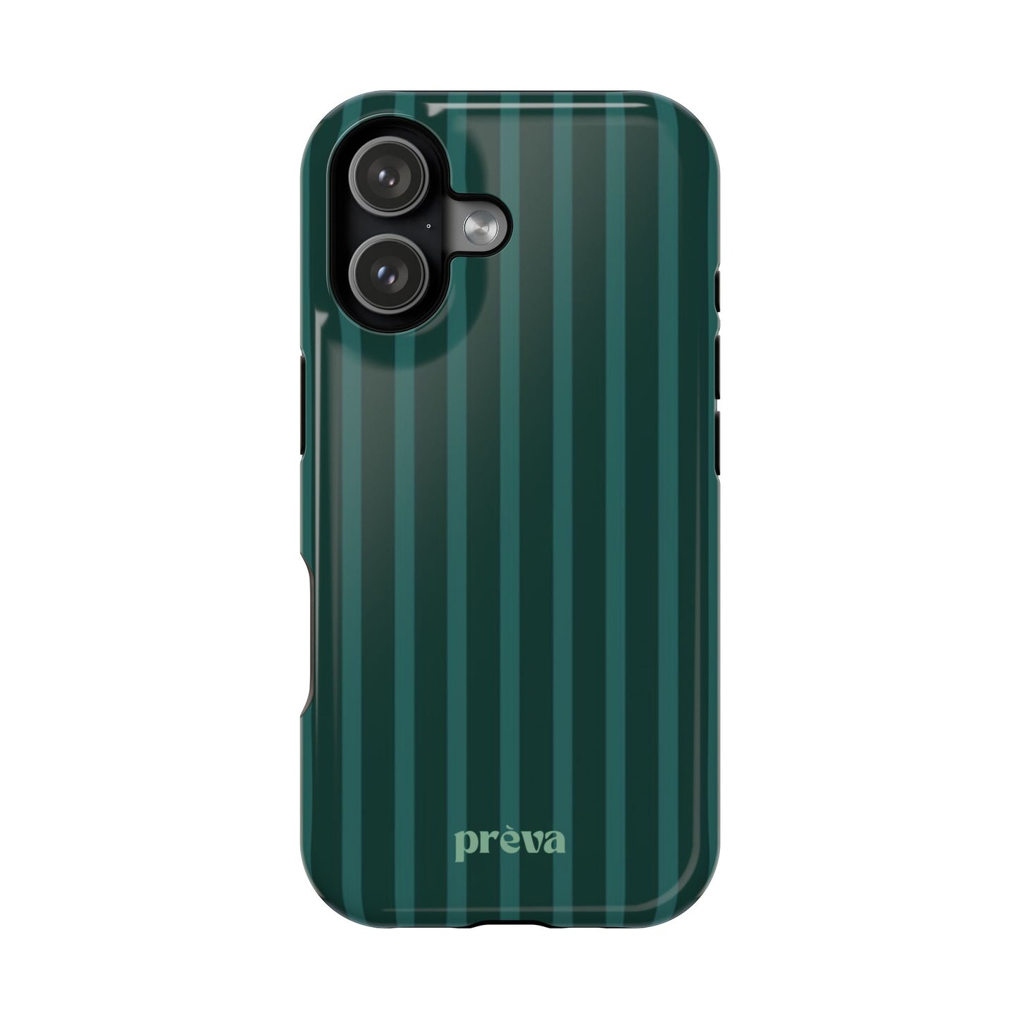 Striped Green Phone Case