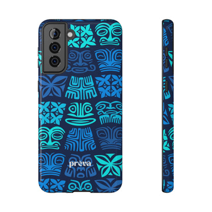 Blue Tiki Phone Case