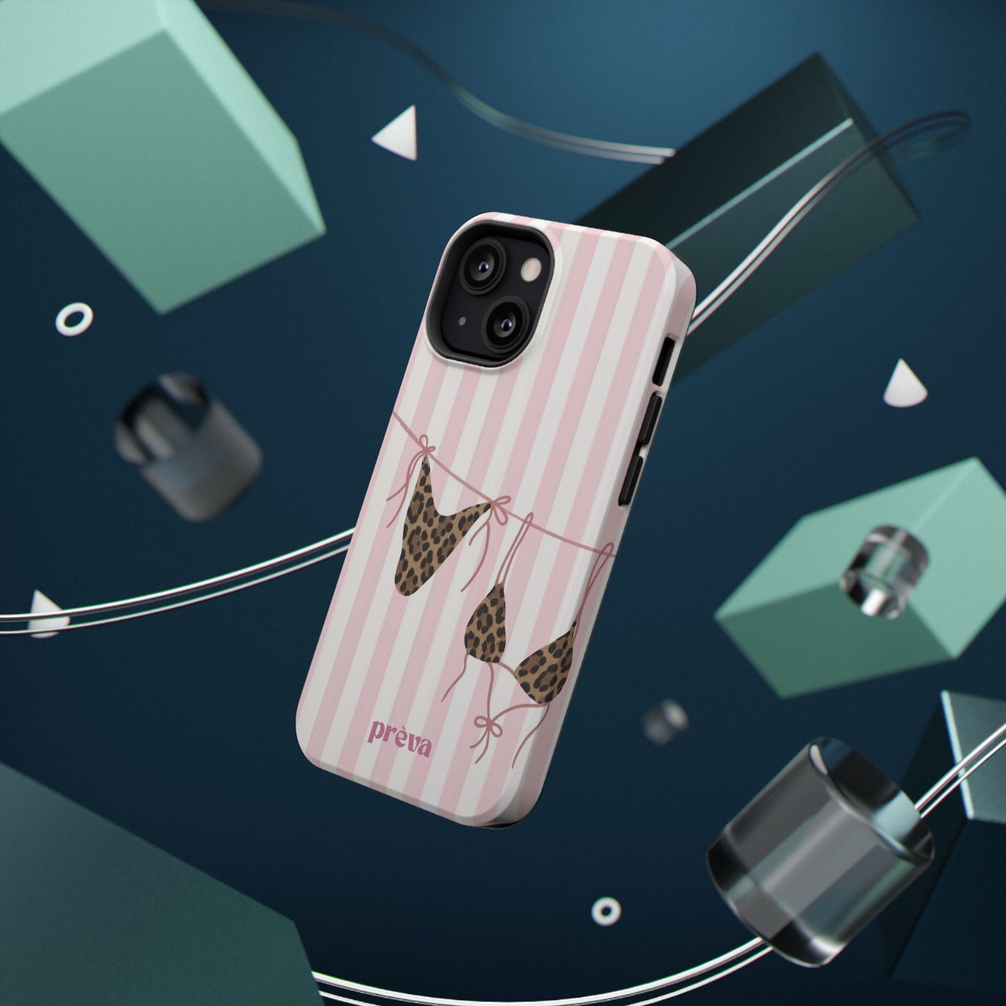 Leopard bikini Phone Case
