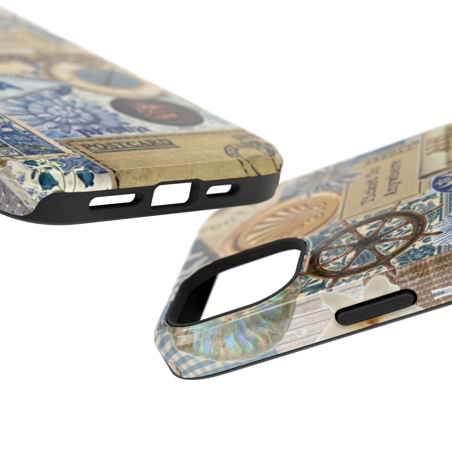 Neutral Travel Collage Phone Case