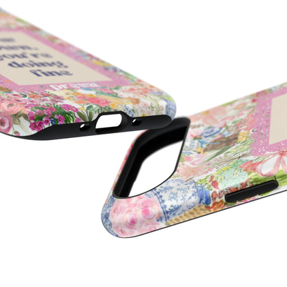 Slow Down Flowers x notsoken Phone Case