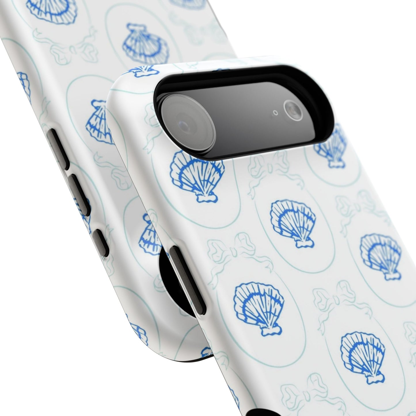 Fancy Teal Shell Phone Case