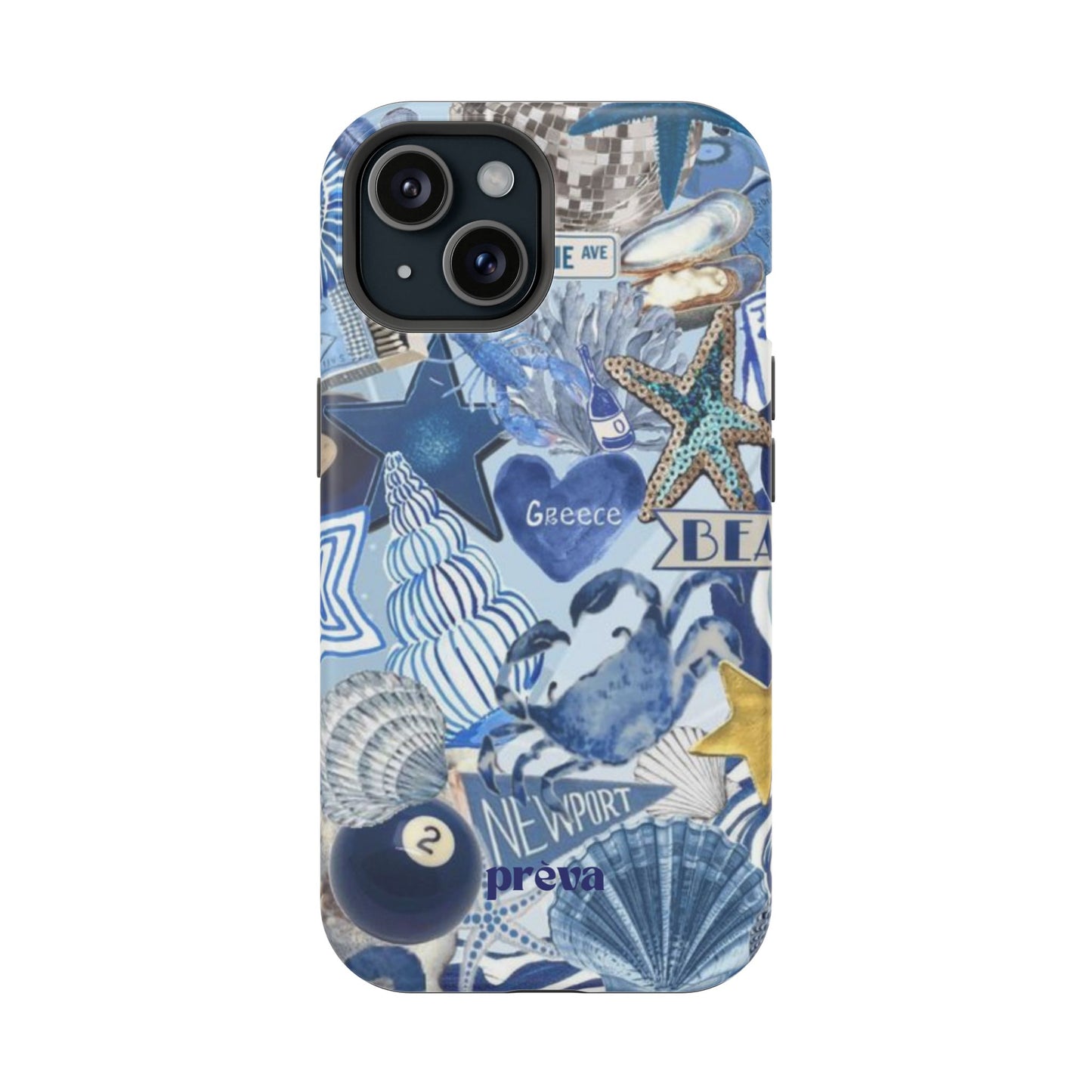 Coastal Collage Phone Case
