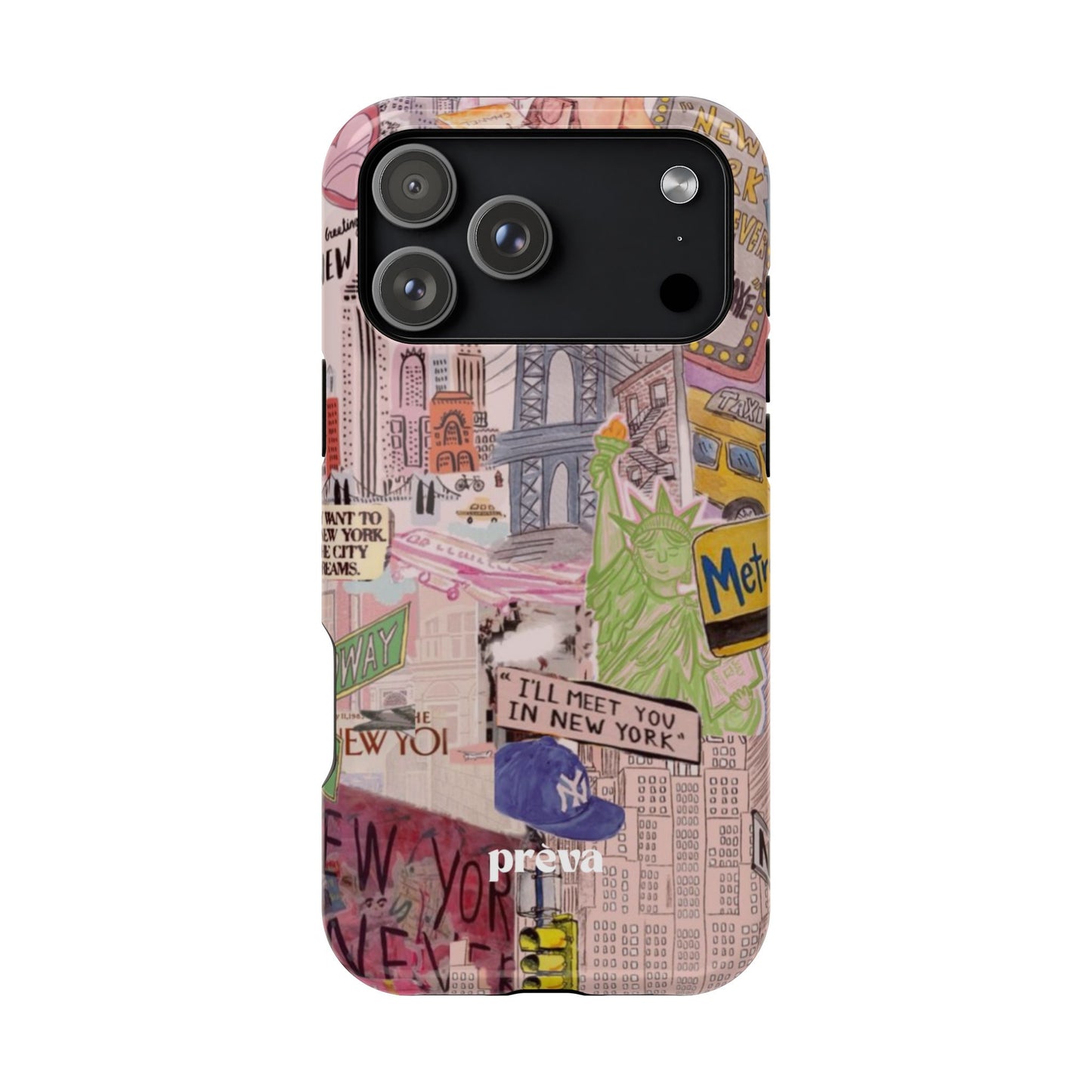 New York Collage Phone Case