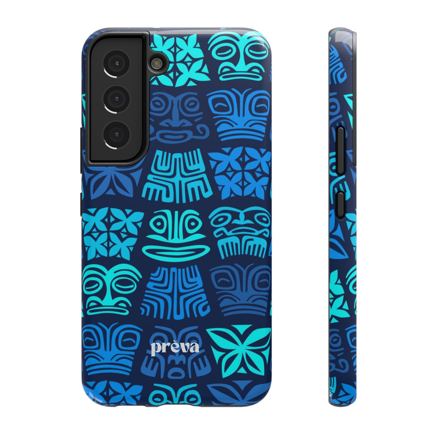 Blue Tiki Phone Case