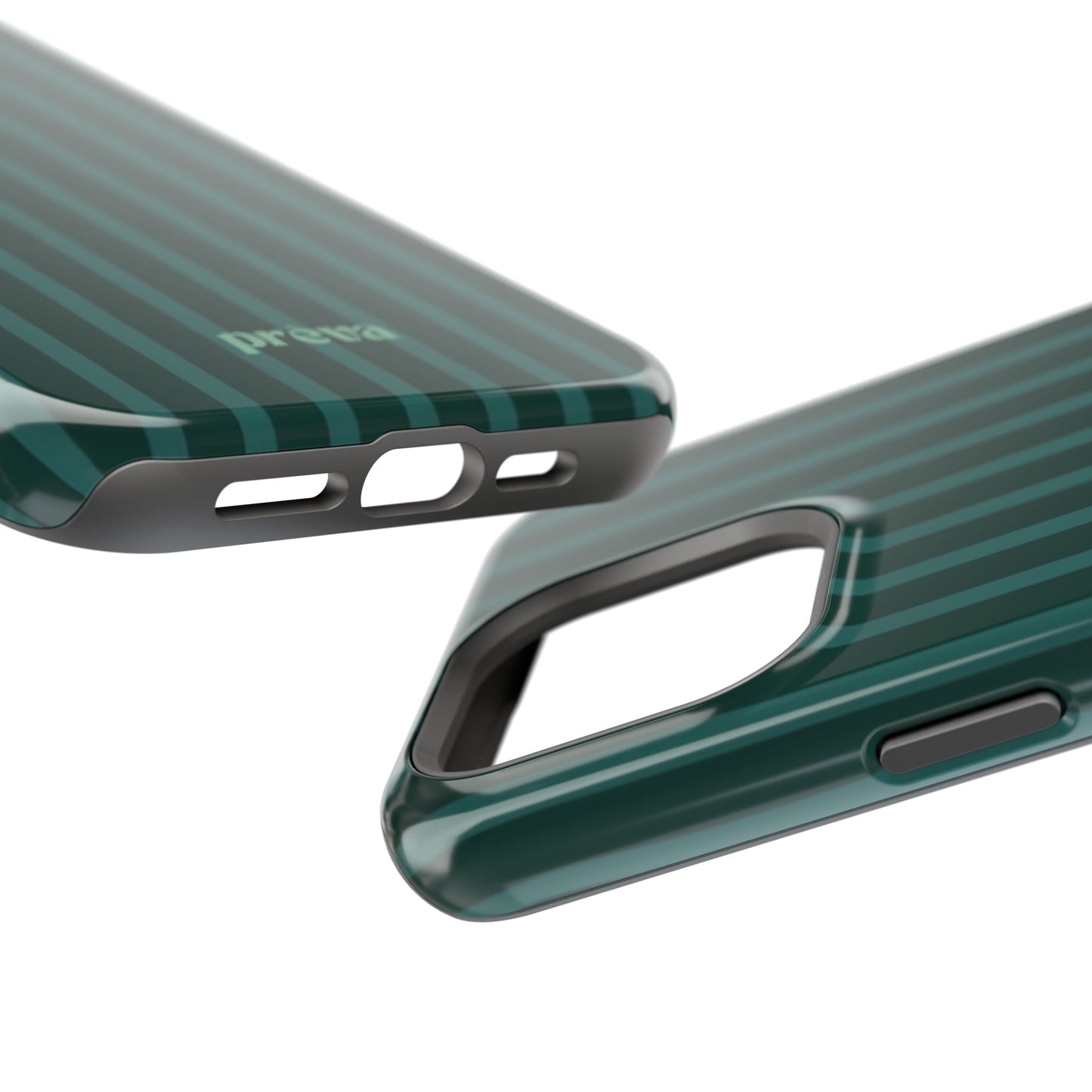 Striped Green Phone Case