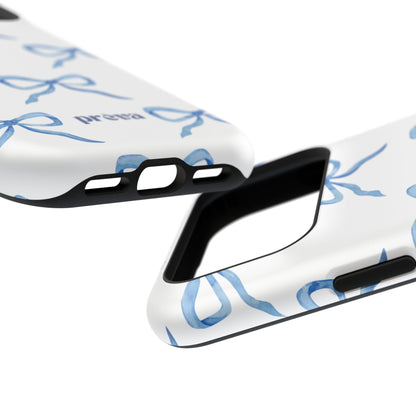 Blue Bow Phone Case
