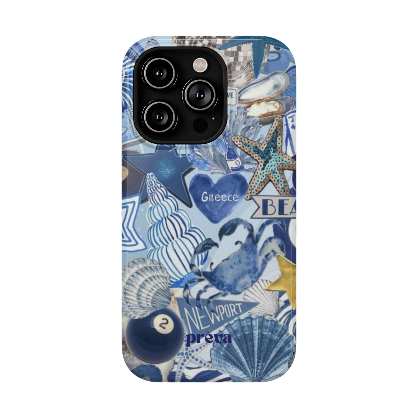 Coastal Collage Phone Case