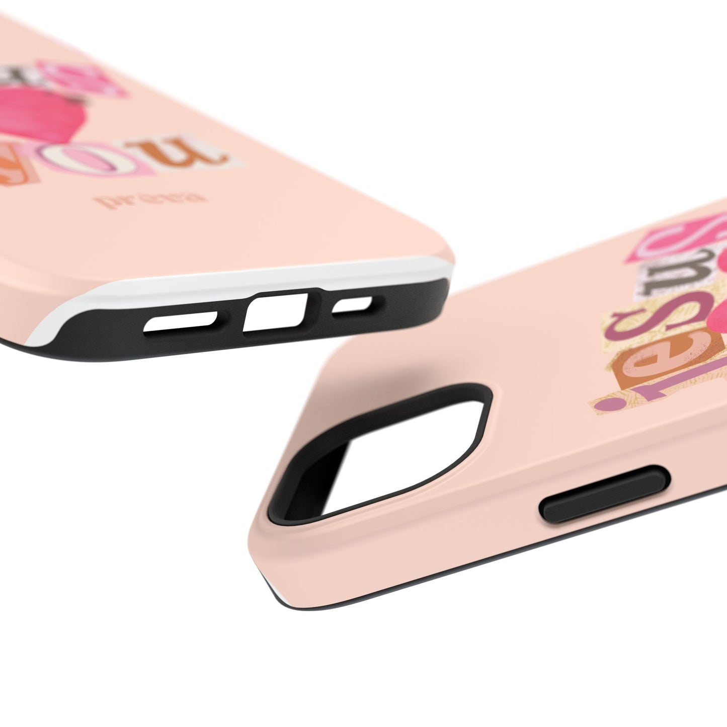 Pink Jesus Loves You Phone Case