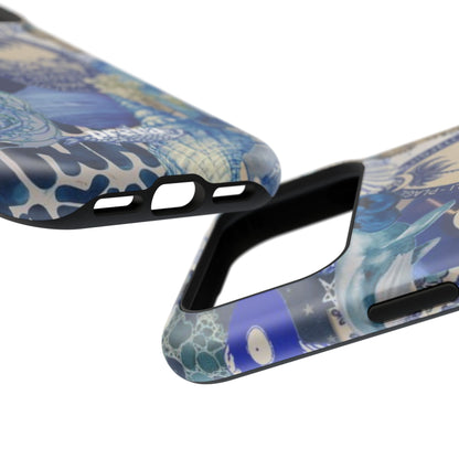 Blue Night Collage Phone Case