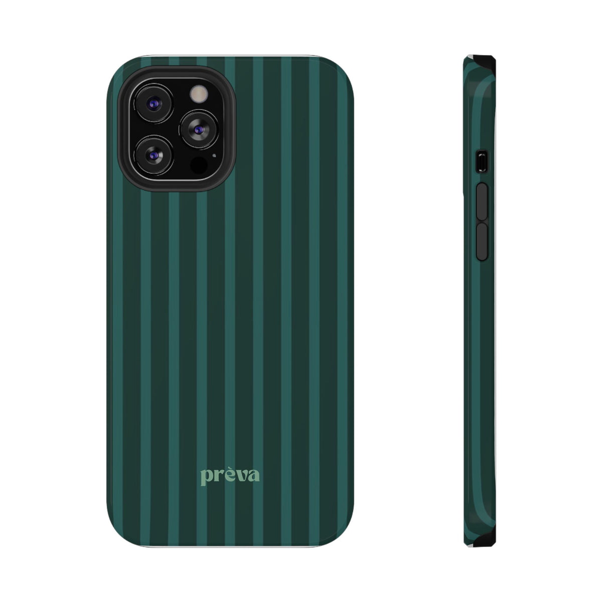 Striped Green Phone Case