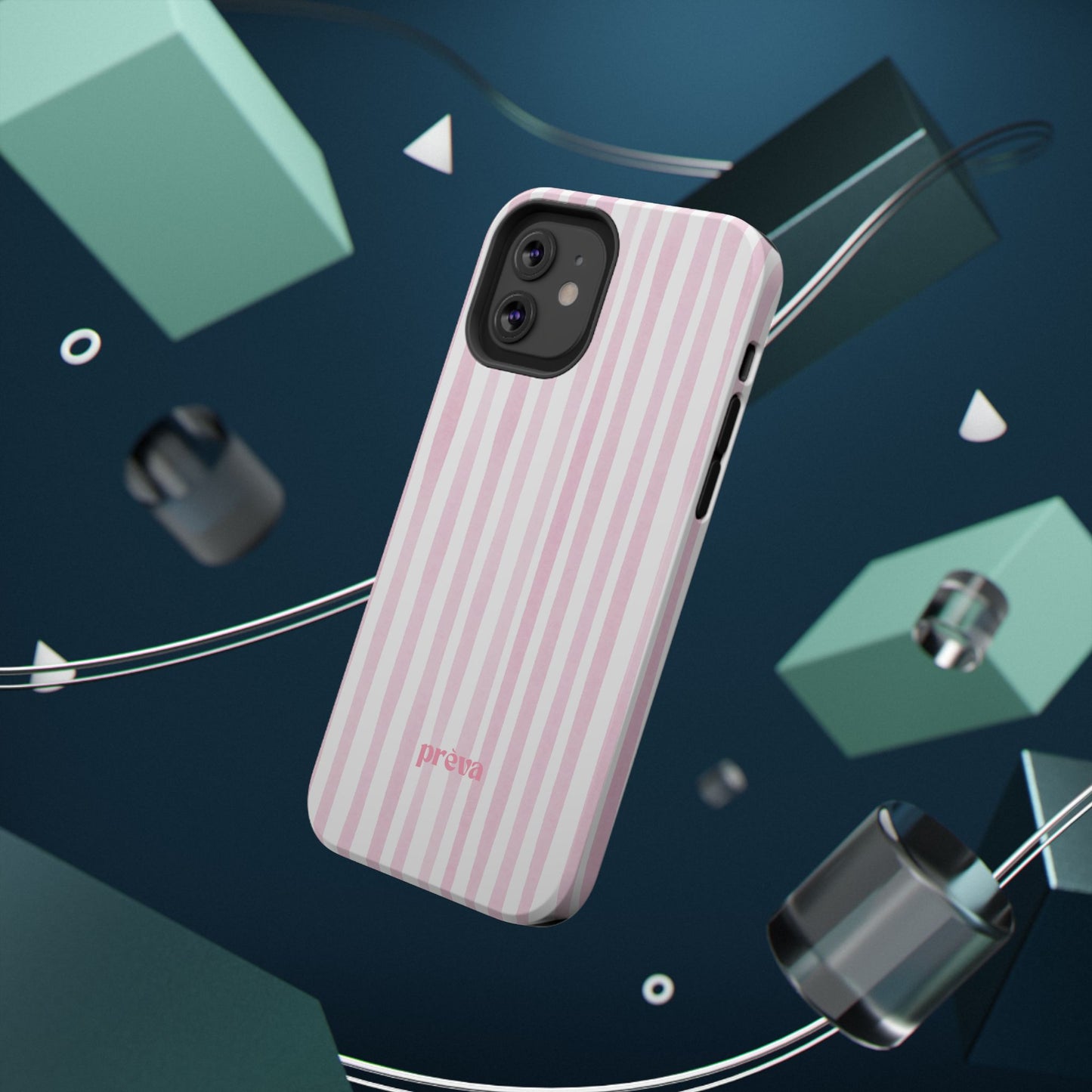 Pink Stripe Phone Case