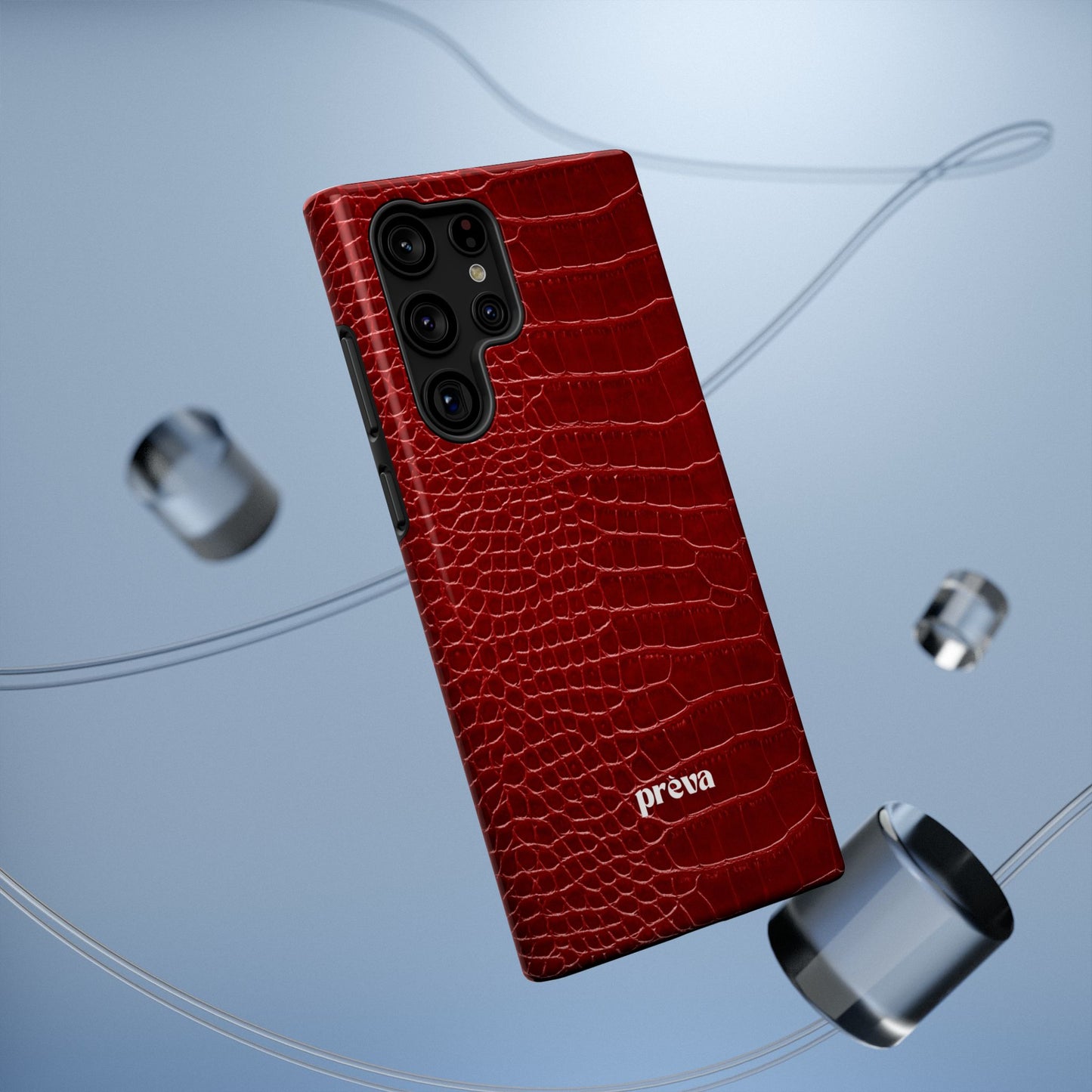 Red Croc Phone Case