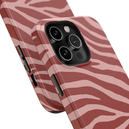 Red Zebra Phone Case