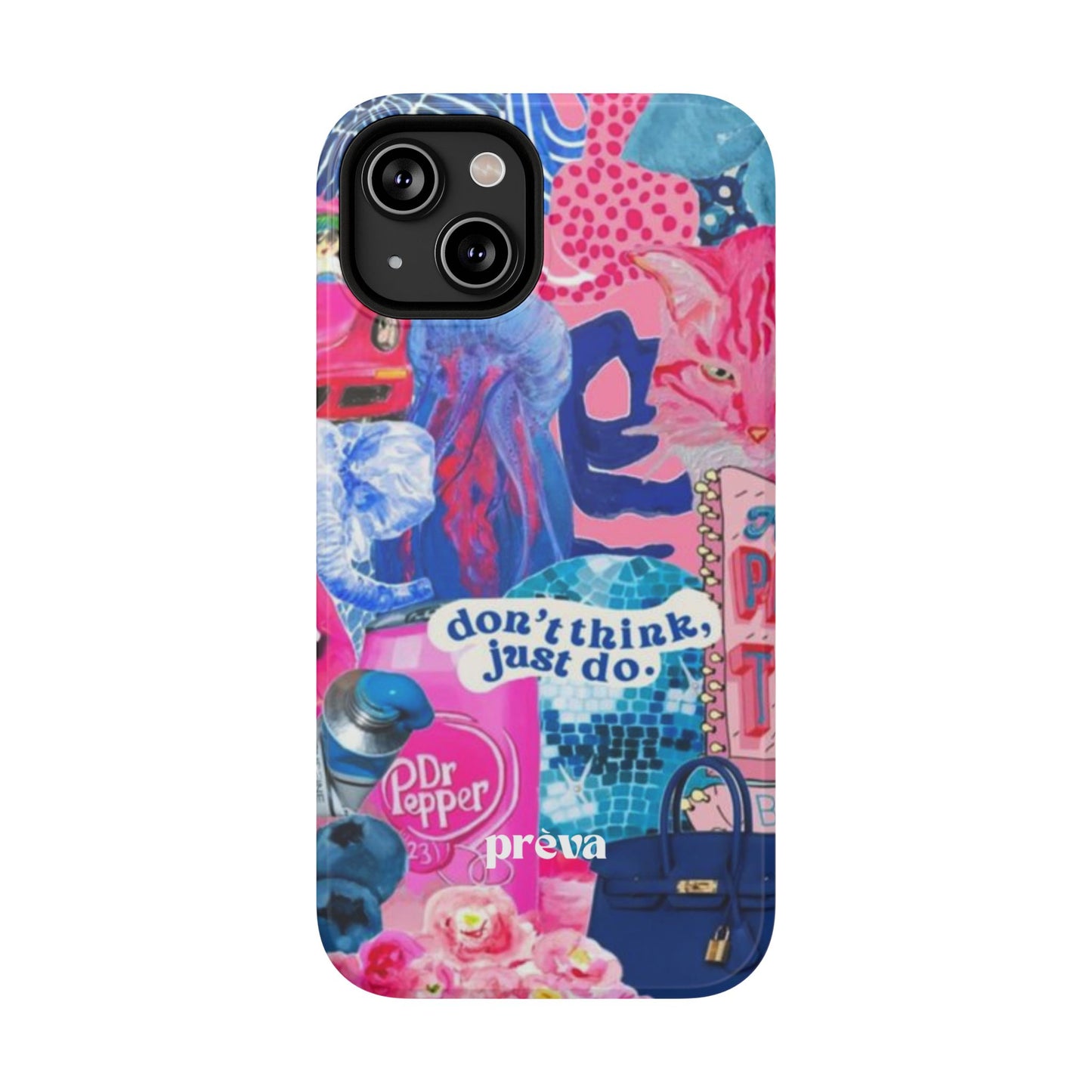 Vibrant Galaxy Collage Phone Case