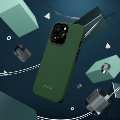 Impact-Resistant Phone Case — Forest Green Slim Armor