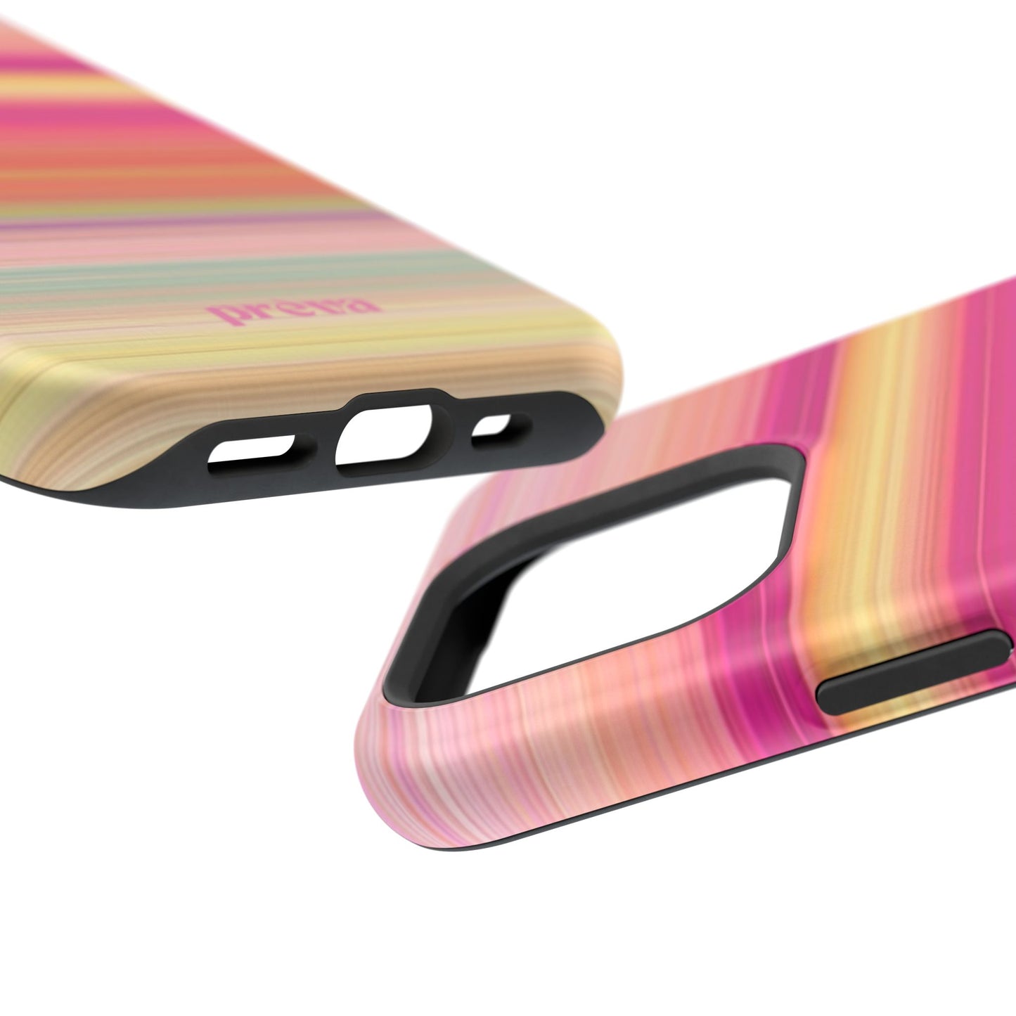 Pastel Stripe Rays Phone Case