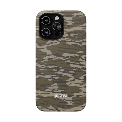 Camo Impact-Resistant Phone Case — Military Green Rugged Protection
