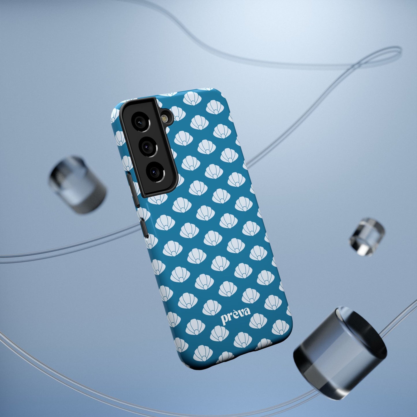 Shellfull teal Phone Case