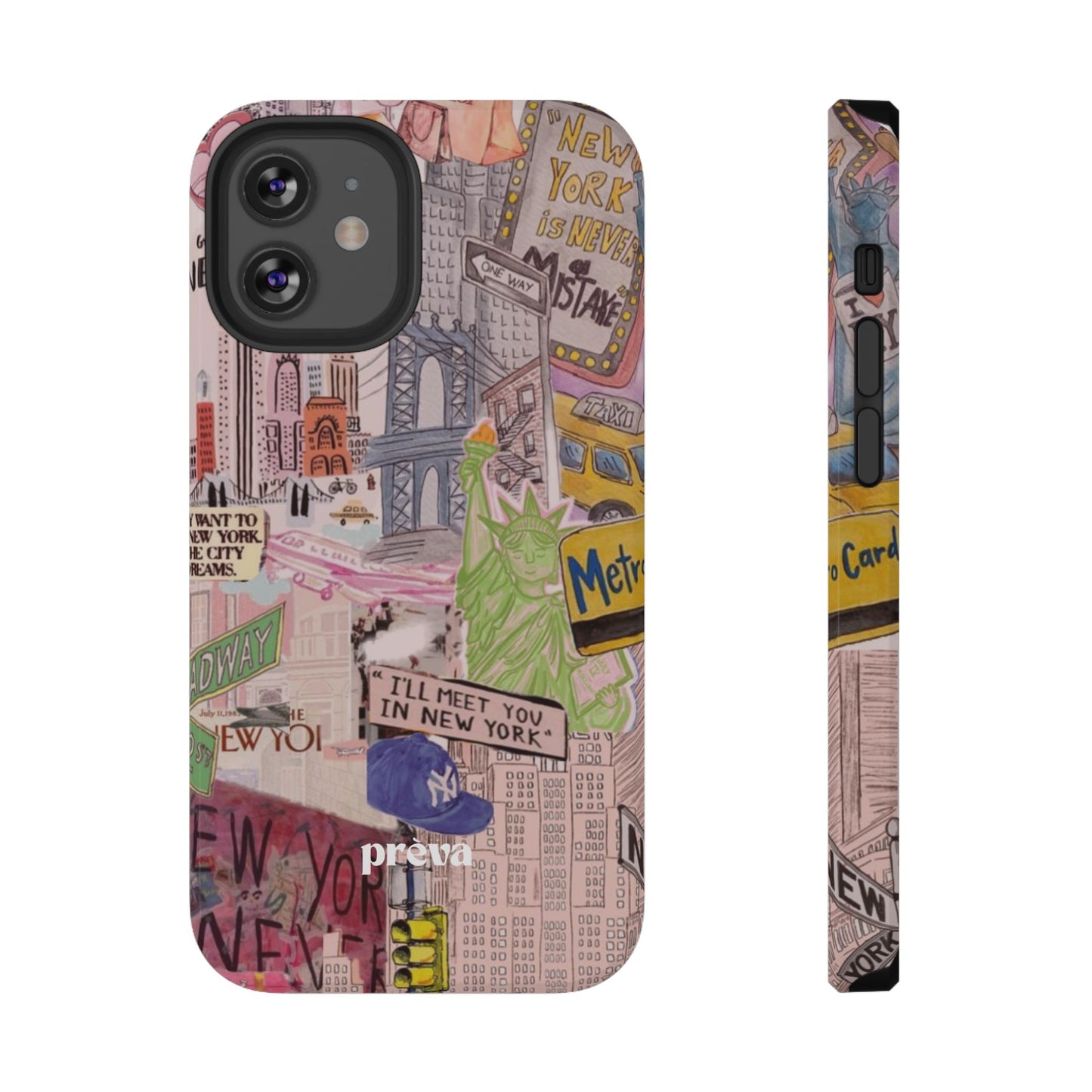 New York Collage Phone Case