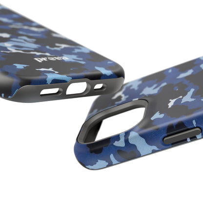 Blue Camo Phone Case