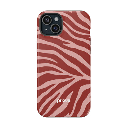 Red Zebra Phone Case