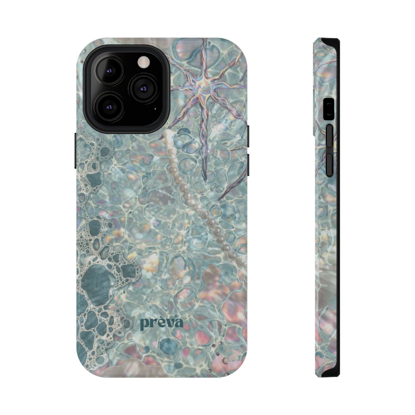 Marbled Seafoam Phone Case