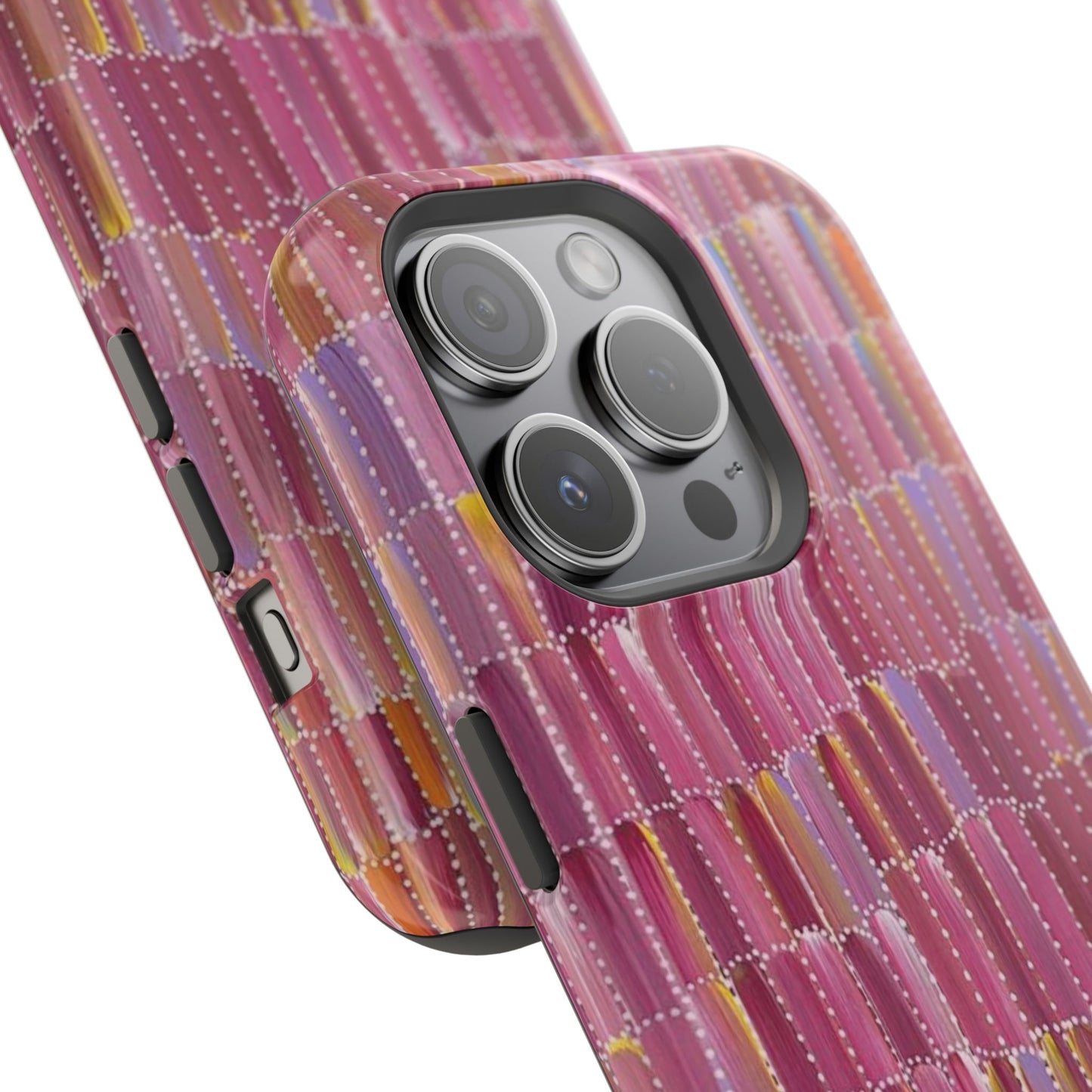 Pink Brushstroke Phone Case