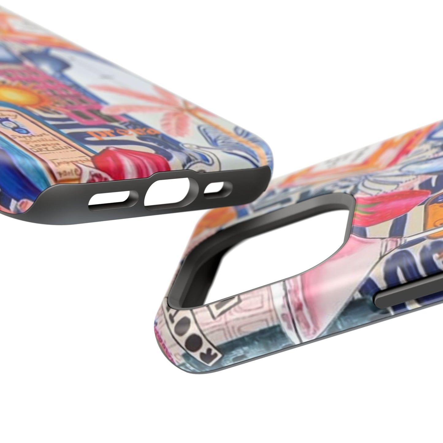 Tropical Beach Collage Phone Case