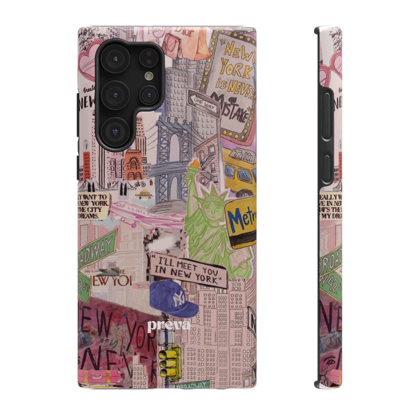 New York Collage Phone Case