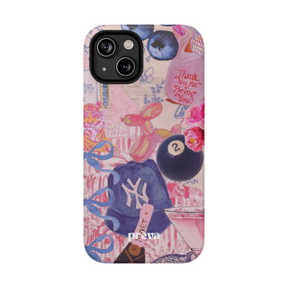 Retro 8 Ball Collage Phone Case