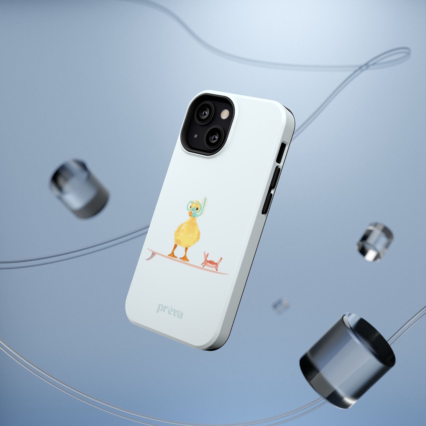 Scuba Duck Stripes Phone Case