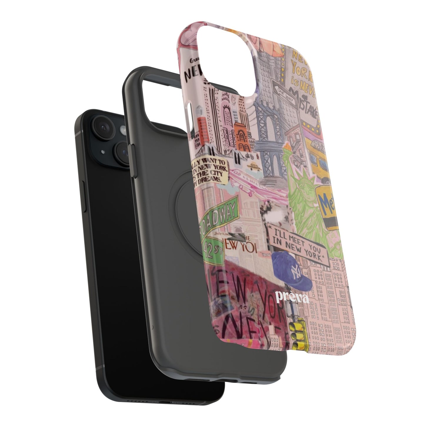 New York Collage Phone Case
