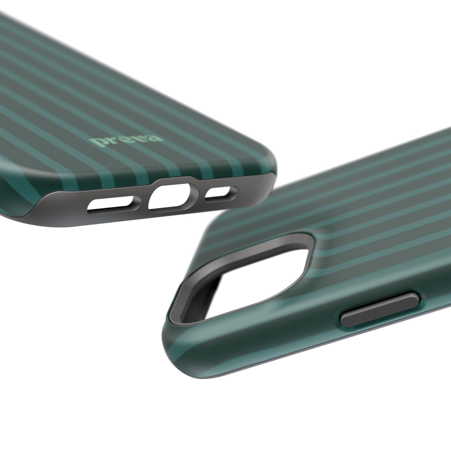 Striped Green Phone Case