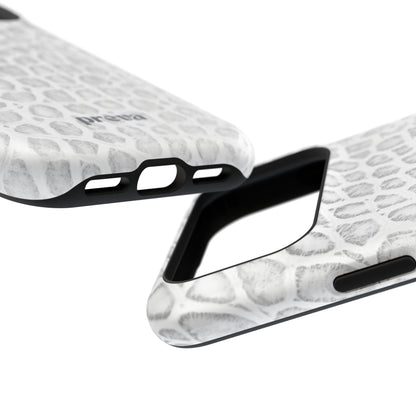 White Snake Phone Case