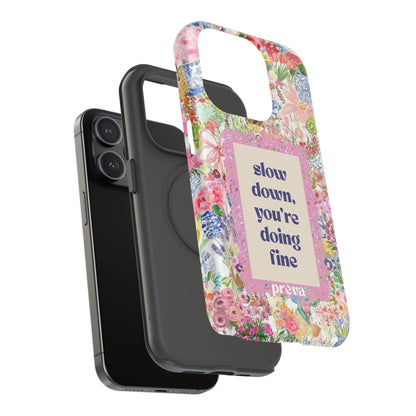 Slow Down Flowers x notsoken Phone Case