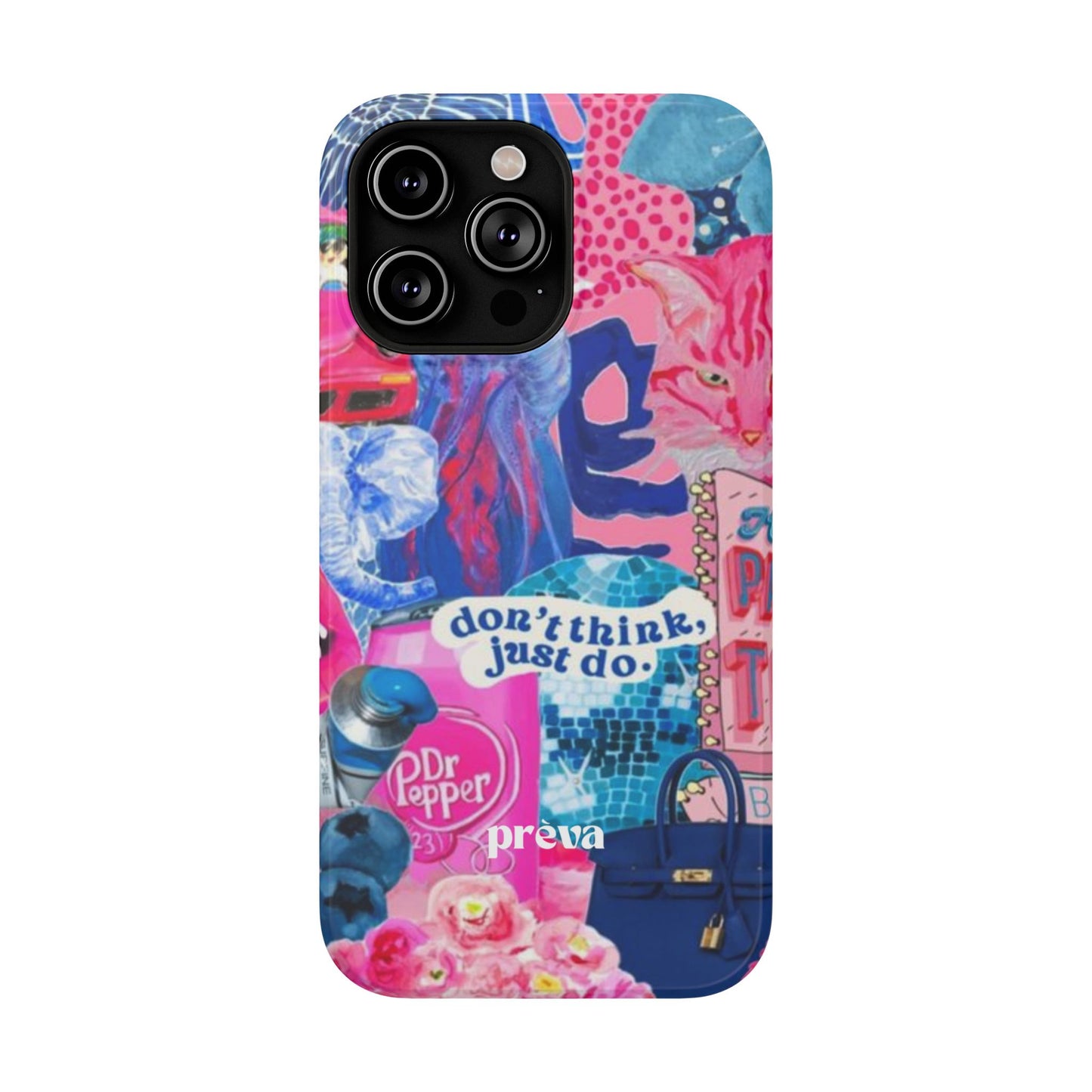 Vibrant Galaxy Collage Phone Case