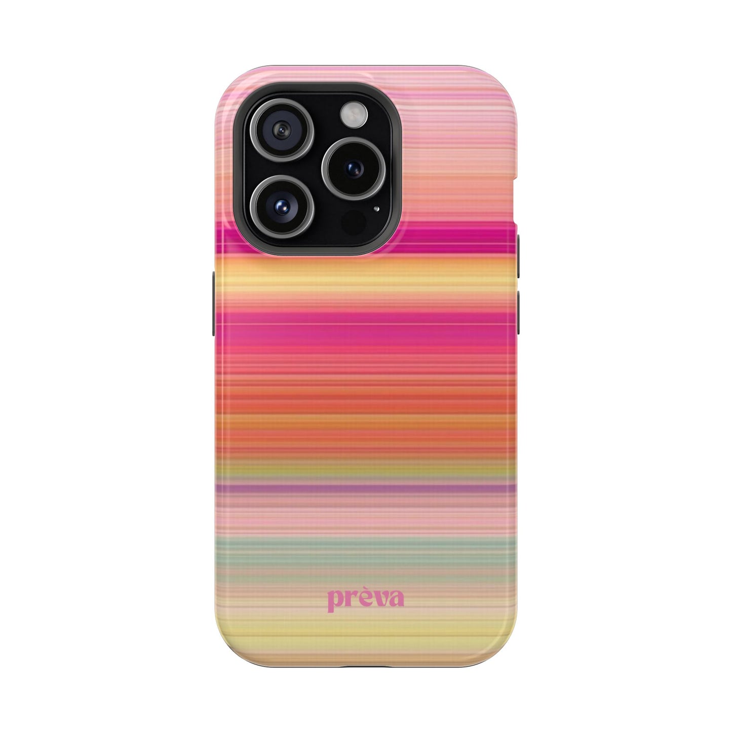 Pastel Stripe Rays Phone Case