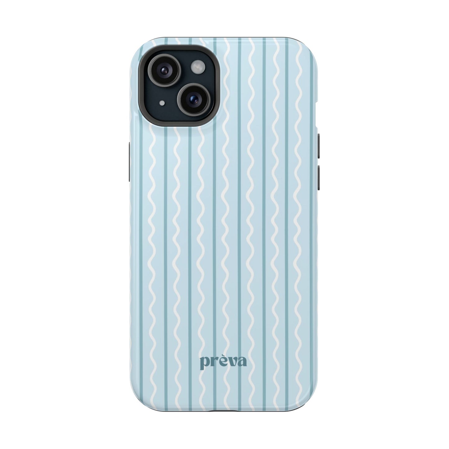 Blue Island Stripes Phone Case